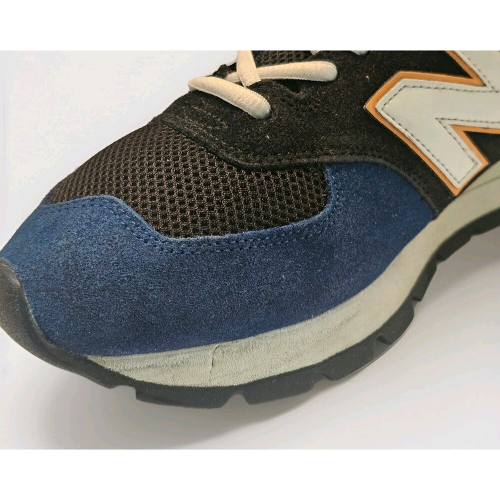 New Balance 574 Rugged Men Size 12 Colorblock Black Blue Red Sneaker ML574DRC - Picture 15 of 16